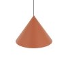 Pomarańczowa lampa wisząca ZENITH L teracotta 11483 Nowodvorski Lighting
